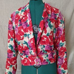 1980’s Andrea Jovine Linen Jacket
